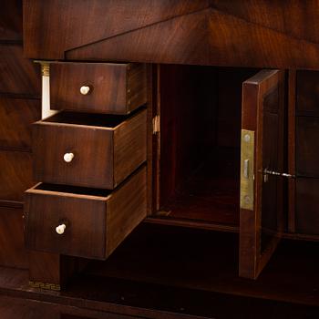 An Empire secretaire, Stockholm, first half of the 19th century.