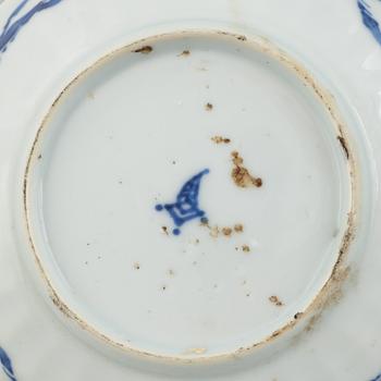 Seven pieces of Chinese porcelain, 18th-20th century.