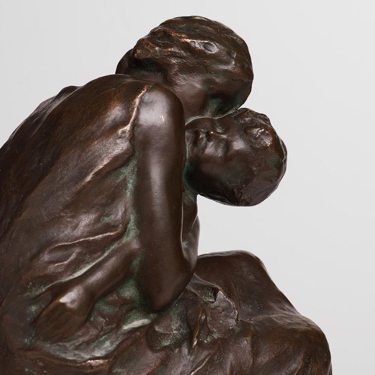 THEODOR LUNDBERG, Skulptur, brons. Sign och dat 1909. Gjutarstämpel. Höjd 30 cm.