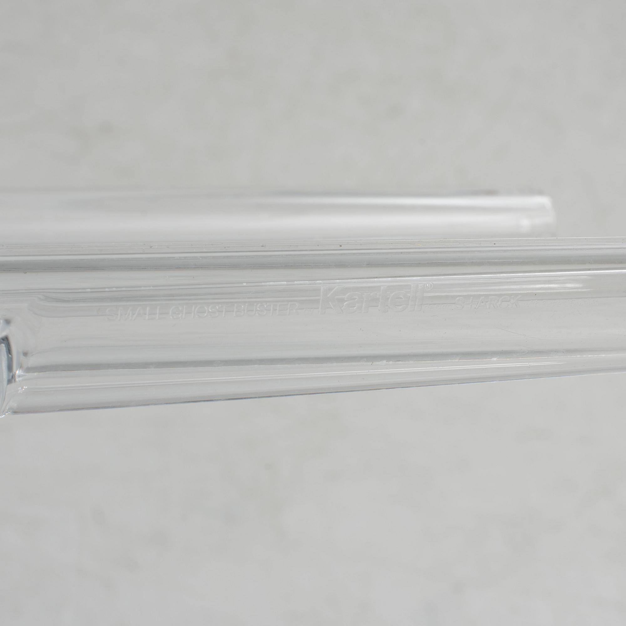 Philippe Starck, side table / bedside table, Ghost Buster Small, Kartell, contemporary.