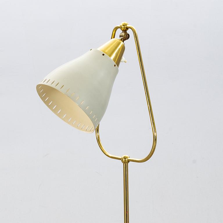 Floor lamp, probably Göteborgs Armaturfabrik AB, second half of the 20th century.