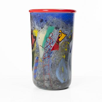 Sven-Åke Carlsson, Vas, glas, Transjö, signerad.