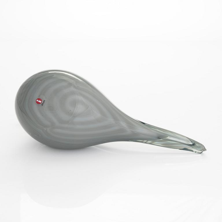 Oiva Toikka, glasfågel, "Kirsku", signerad O. Toikka Nuutajärvi SSKK 2008.