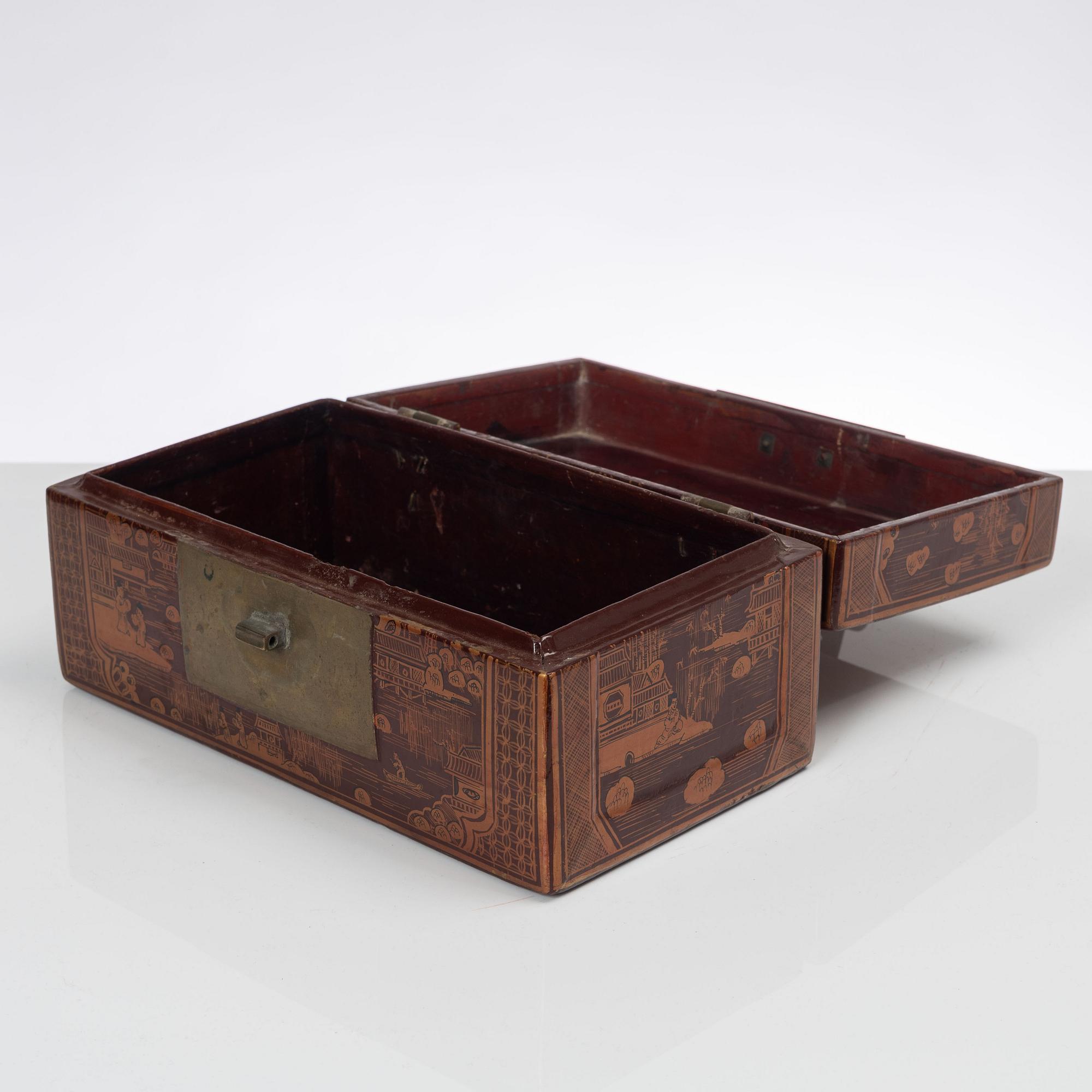A Chinese box, early 1900.