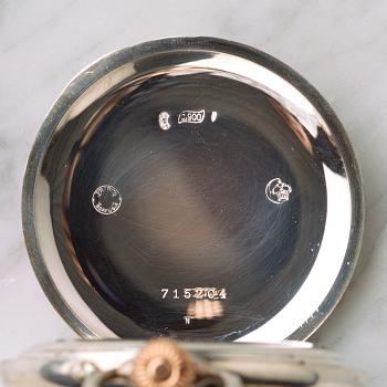 ULYSSE NARDIN, "Corps of Engineers", pocket watch, 53 mm.