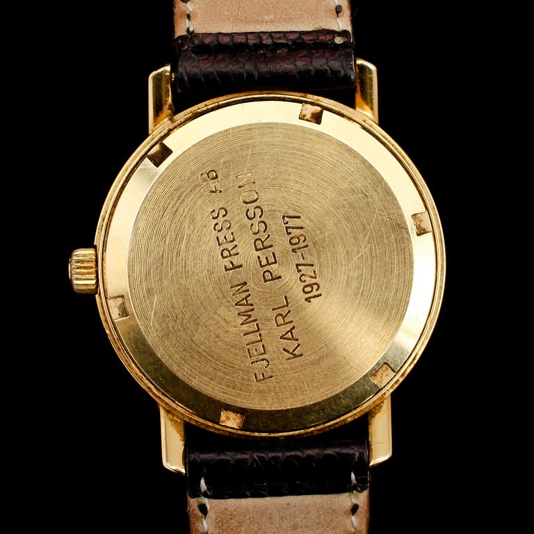 ARMBANDSUR, 18 k guld, Omega, 1970-tal.