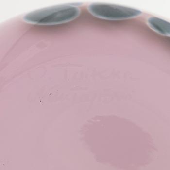 Oiva Toikka, A glassbird 'Rubirosa', Unique Days spring 2008, signed O. Toikka Nuutajärvi.