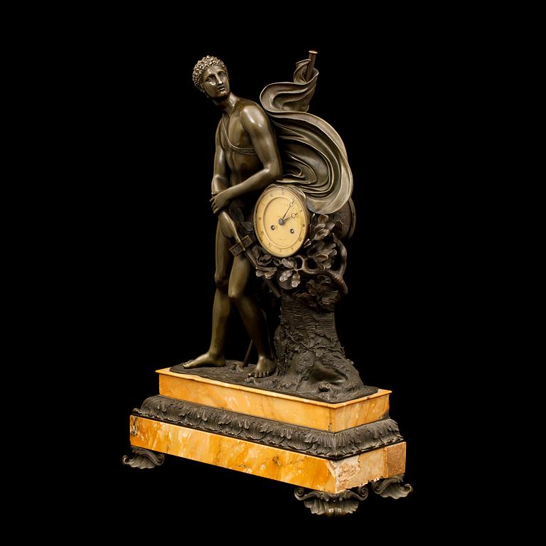 BORDSPENDYL, märkt Hémon, A Paris 1896.