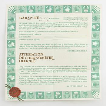 Rolex, Oyster Perpetual, Datejust, Chronometer, armbandsur, 36 mm,