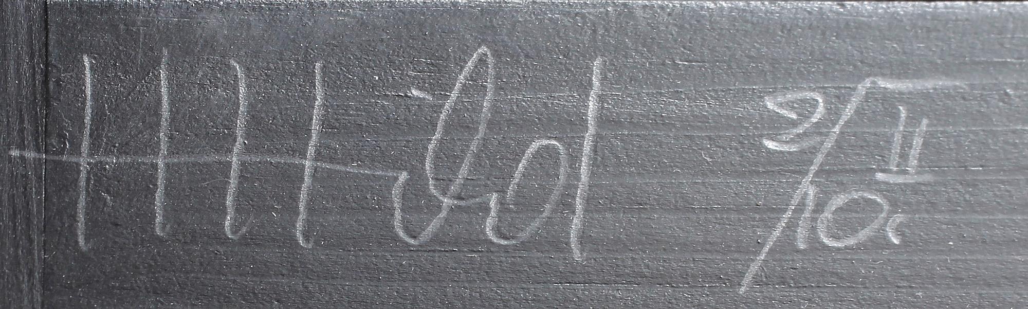 HORST HILD, objekt, trä/silver, 1976, signerad o numrerad 2/10.