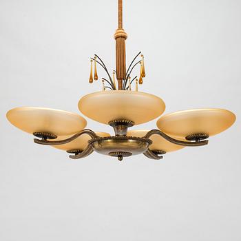 Paavo Tynell, a 1930s chandelier for Taito.