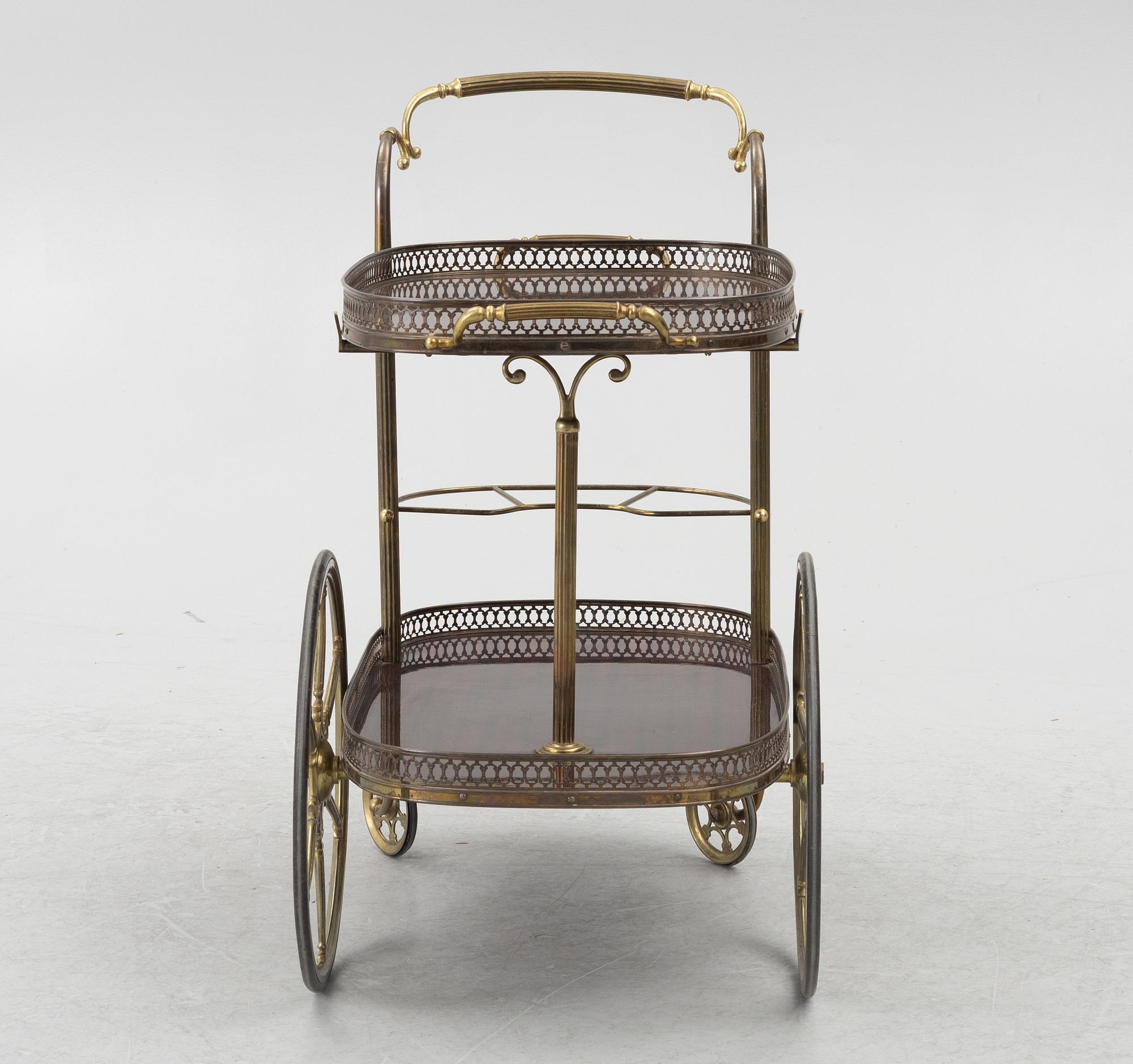 Serving cart, second half of the 20th century.