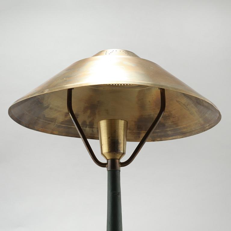 A table lamp by E. Hansson & Co AB Malmö, around mid 20th century.