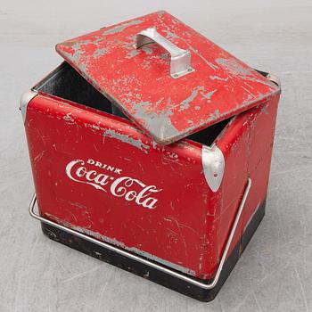 A Coca Cola ice box mid 1900's.