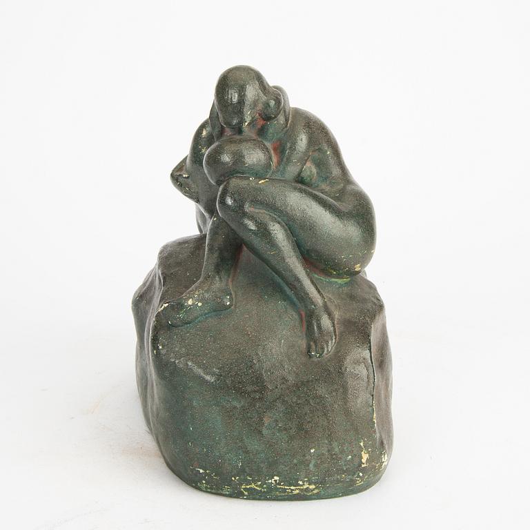 Fredrik Frisendahl, skulptur signerad och daterad 1931  patinerad gips.