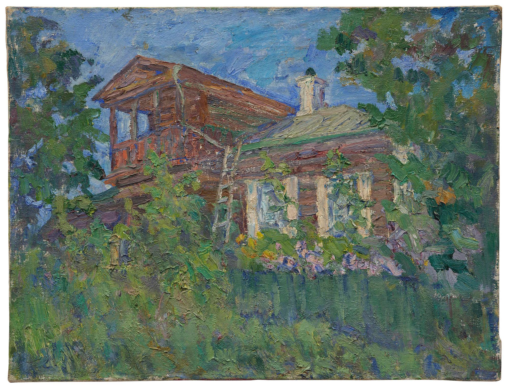 Ilya Lwowich Tabenkin, "Домик в Тарусе" (Litet hus i Tarusa).
