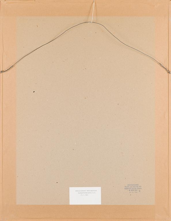 Frans Toikkanen, "Selän takana".