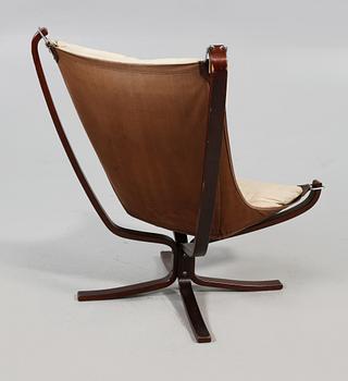 FÅTÖLJ, "Falcon chair", Sigurd Russel, Vatne möbler, Norge, 1970-tal.