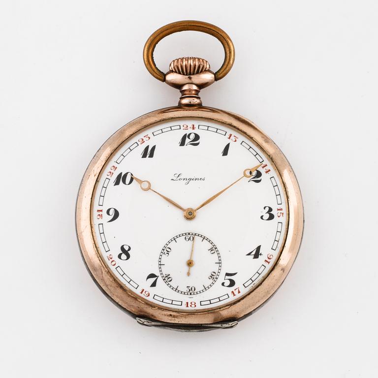 LONGINES, pocket watch, 50,5 mm.