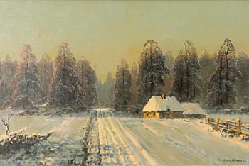 Wiktor Korecki, Winter Landscape.