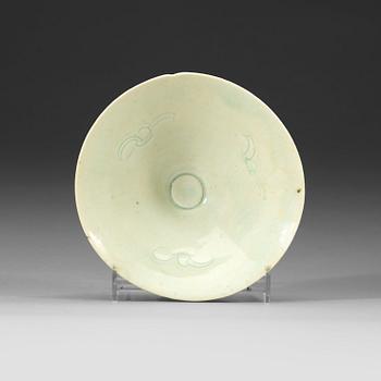 A 'qingbai' tea-bowl, Northern Song dynasty (960-1127).