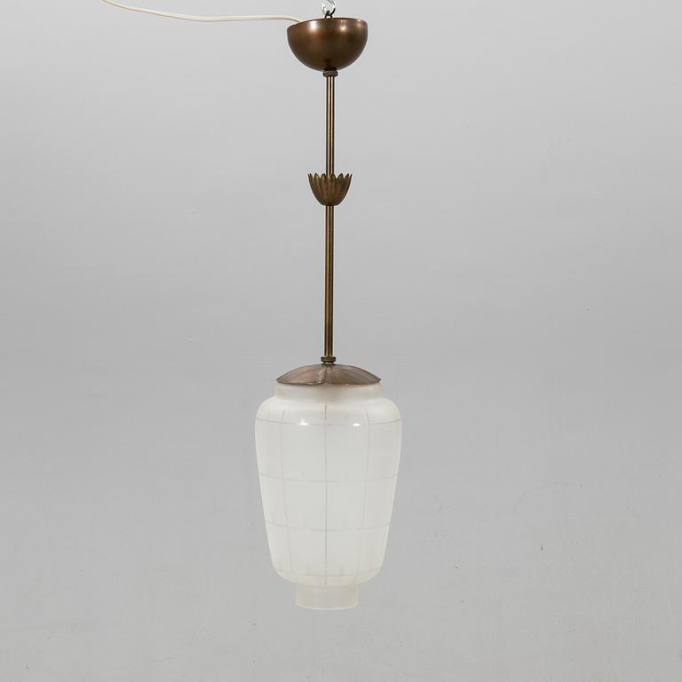 Ceiling lamp 1940s Swedish Modern.