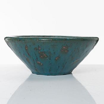 Marianne Westman, a bowl and two vases, stoneware, Rörstrands Ateljé.