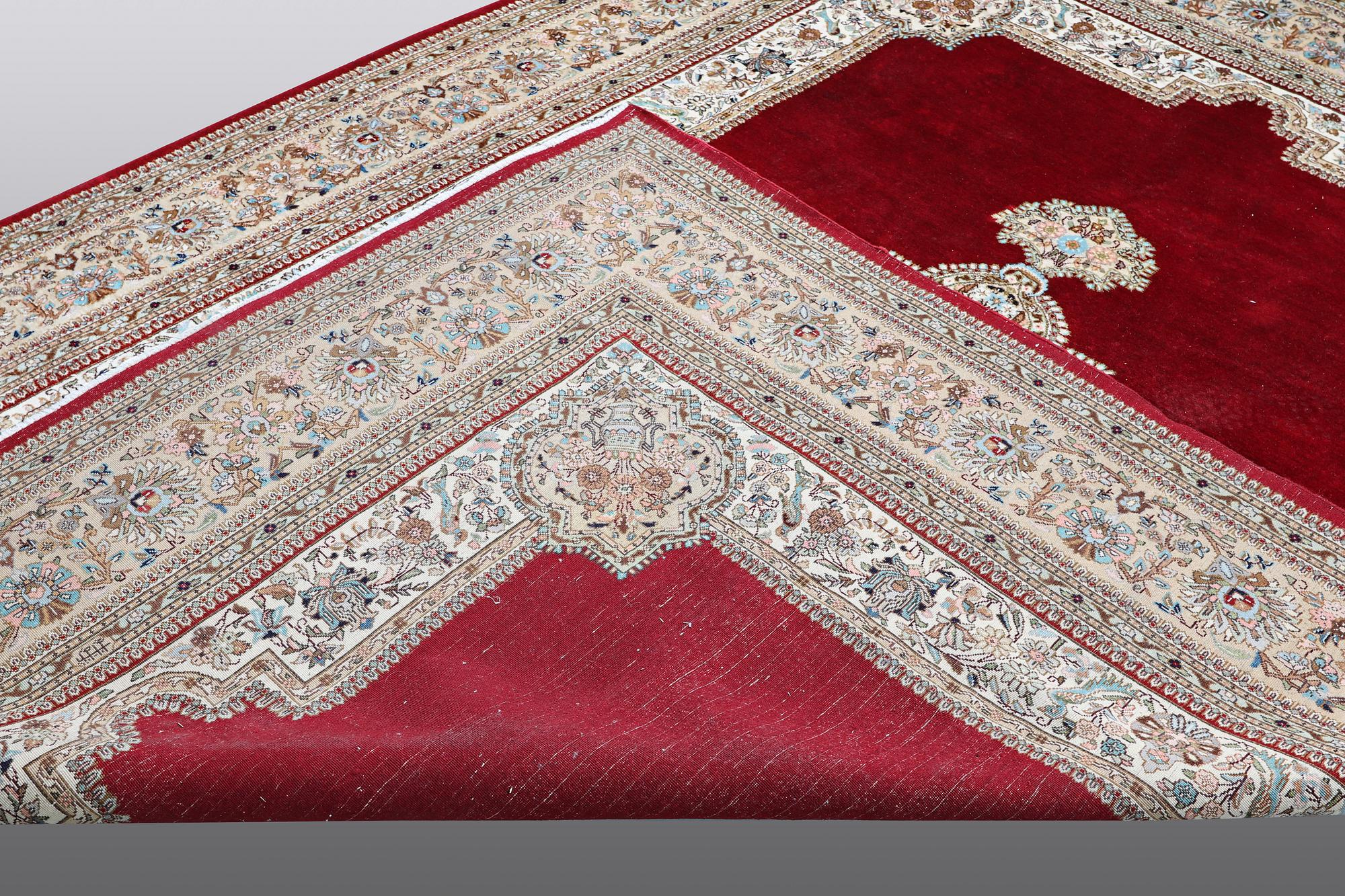 A CARPET, Old Kerman, ca 340 x 240 cm.