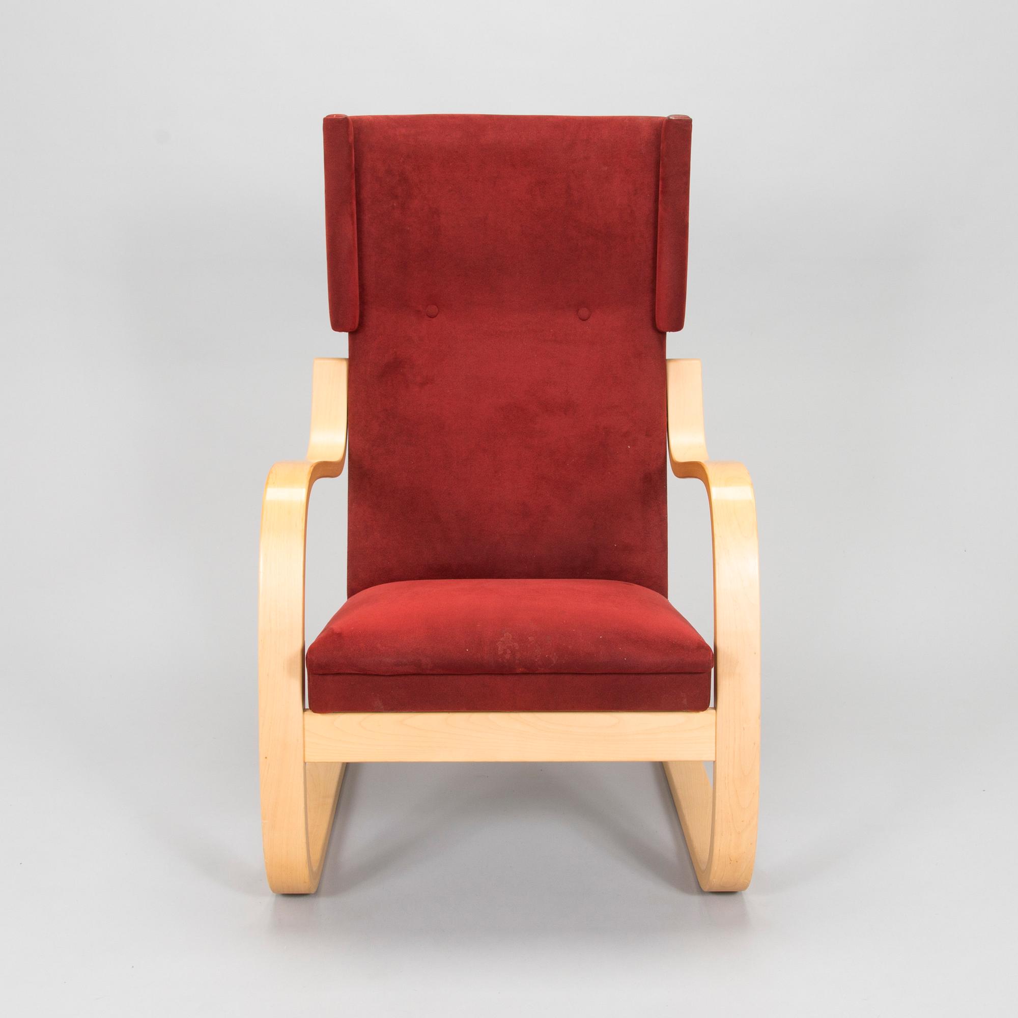 Alvar Aalto, fåtölj, modell 401 för Artek 2004.