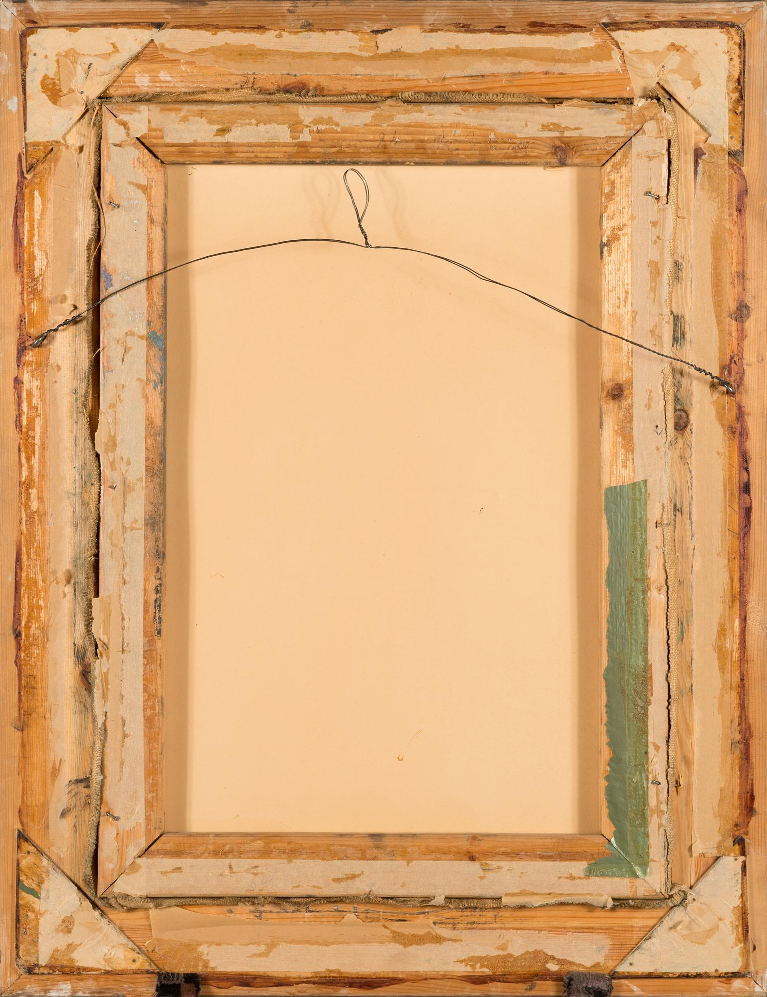 Anna Snellman, Forest view at the shore.