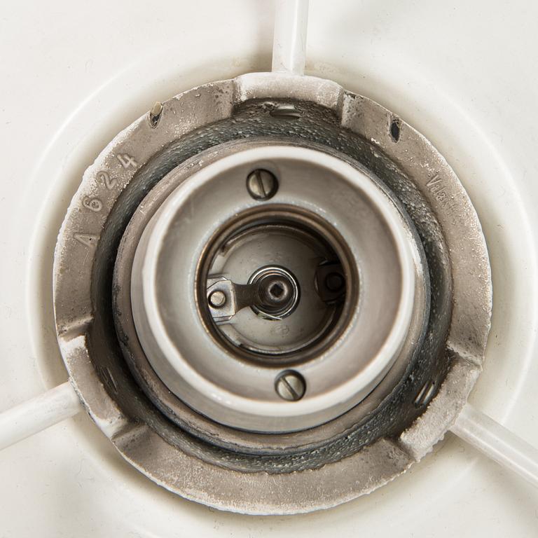 Alvar Aalto, a ceiling light ' A 624' for Valaistustyö. Designed 1954.