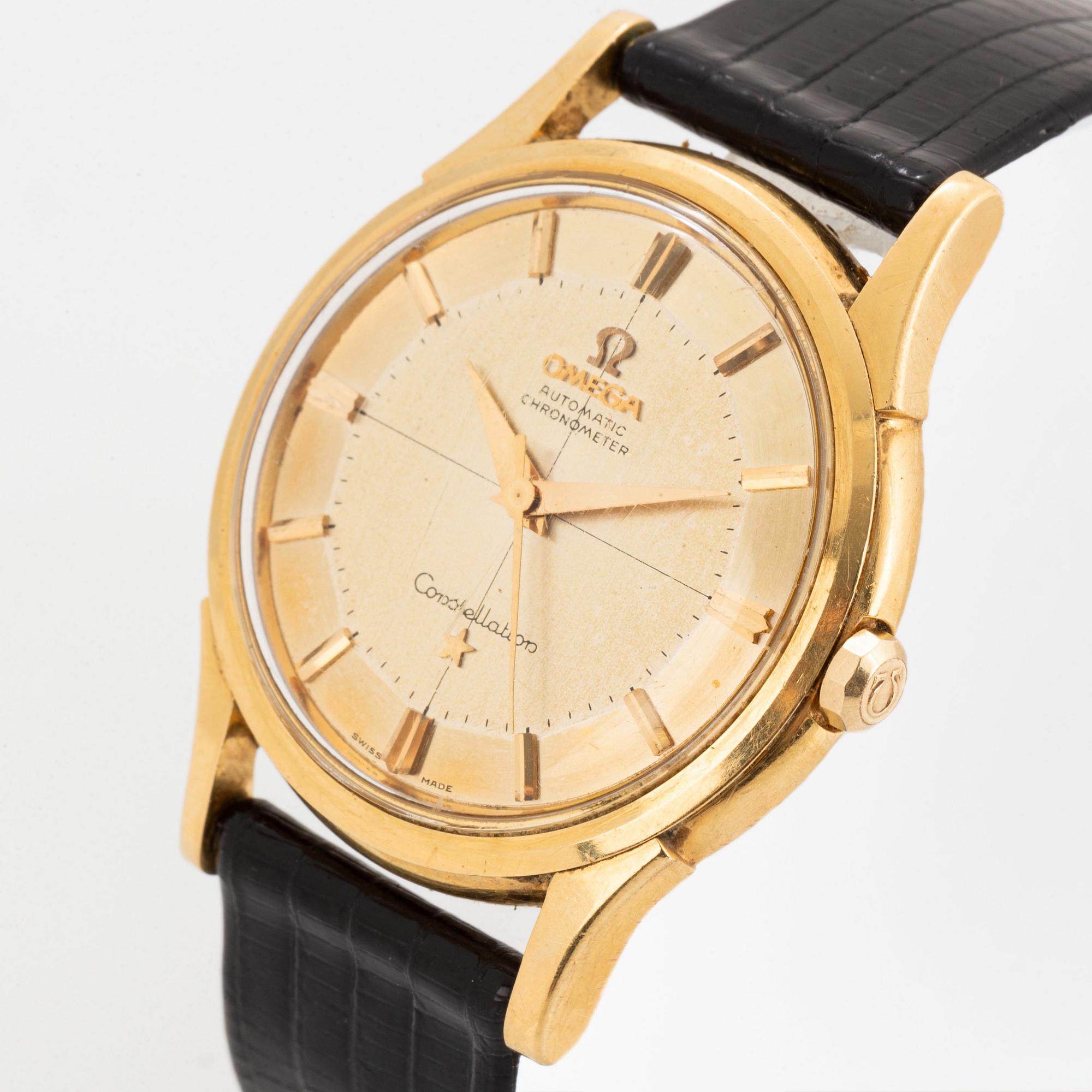 Omega, Constellation De Luxe, "Pie-Pan".