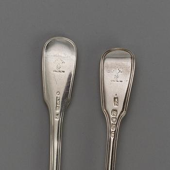 DESSERTBESTICK, 12 st, England och Irland 1800-talets förra hälft.