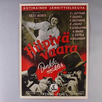 FILMAFFISCHER, 7 st, 1940-50-tal.