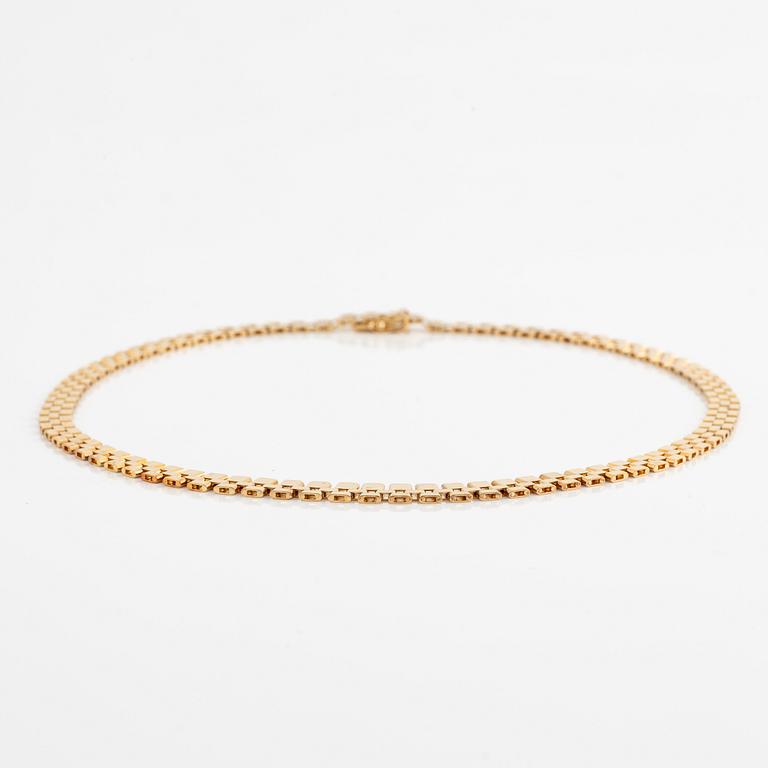 Necklace, 18K gold.