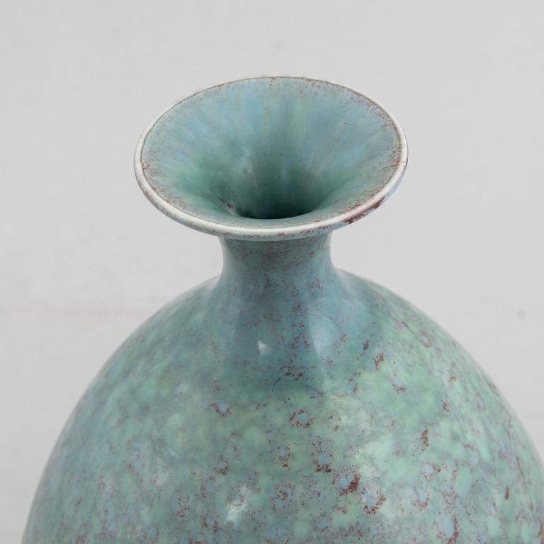 Sven Wejsfelt, a unique stoneware vase, Gustavsbergs Studio 1987.