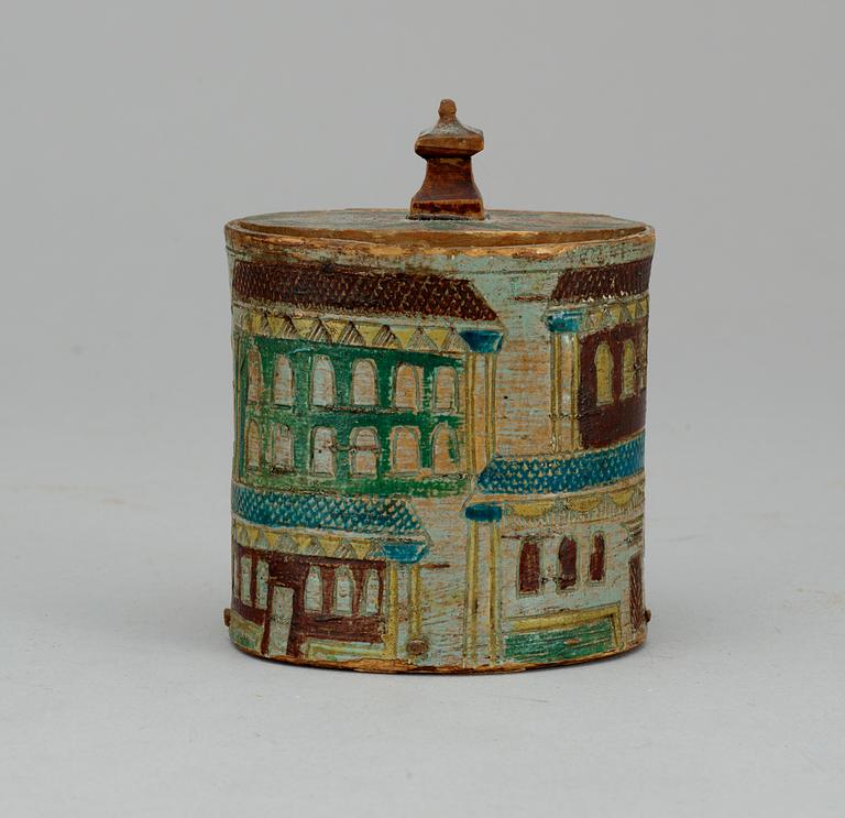 NÄVERJOLLE, allmoge. Järvsö, Hälsingland, 1800-tal.