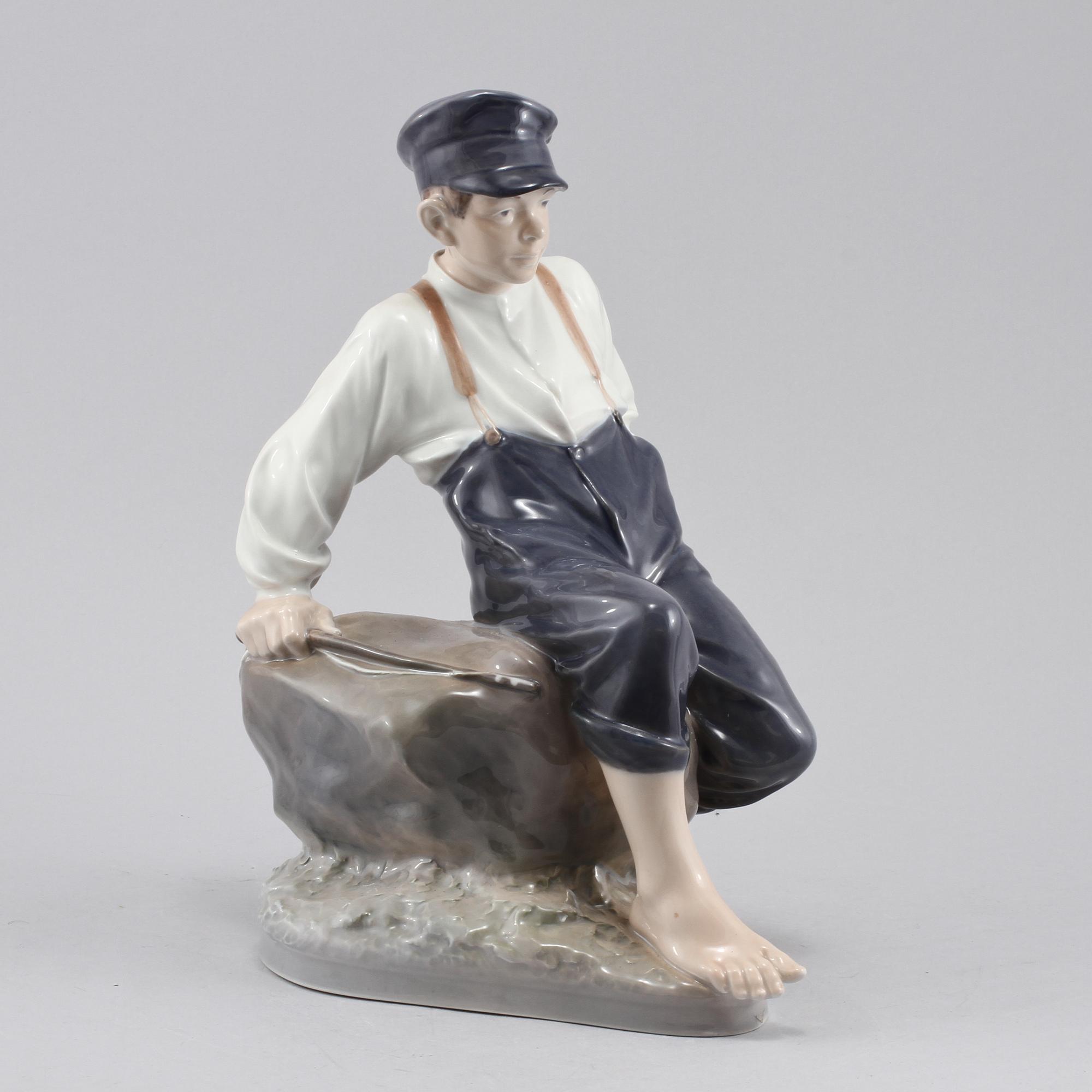 FIGURIN, porslin, Royal Copenhagen, 1900-talets andra hälft.
