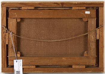 ERNFRIED WAHLQVIST, olja på duk, signerad och daterad 1862.