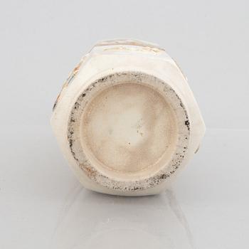 A Satsuma-ware porcelain vase, Japan, Meiji (1868-1912).
