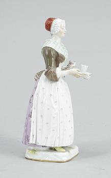 FIGURIN, porslin, Meissen, Tyskland, 1900-tal.