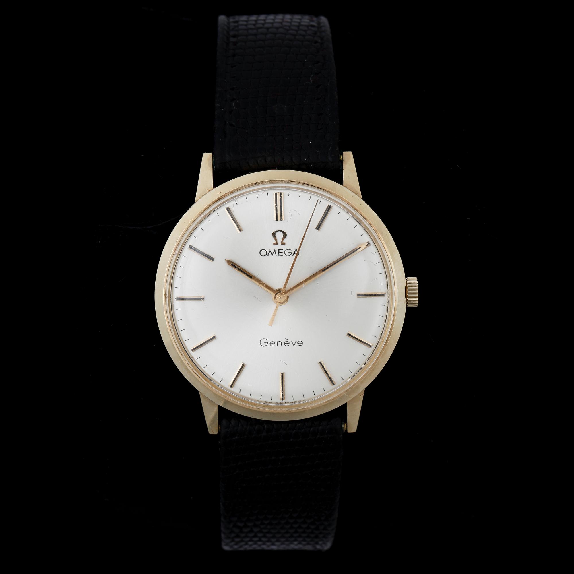 ARMBANDSUR, herr, 14k guld, Omega, 1970-tal.