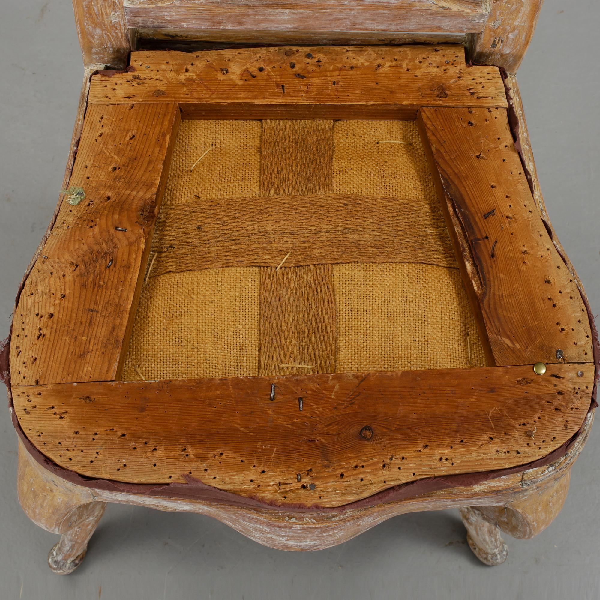 STOL, rokoko, 1700-tal.