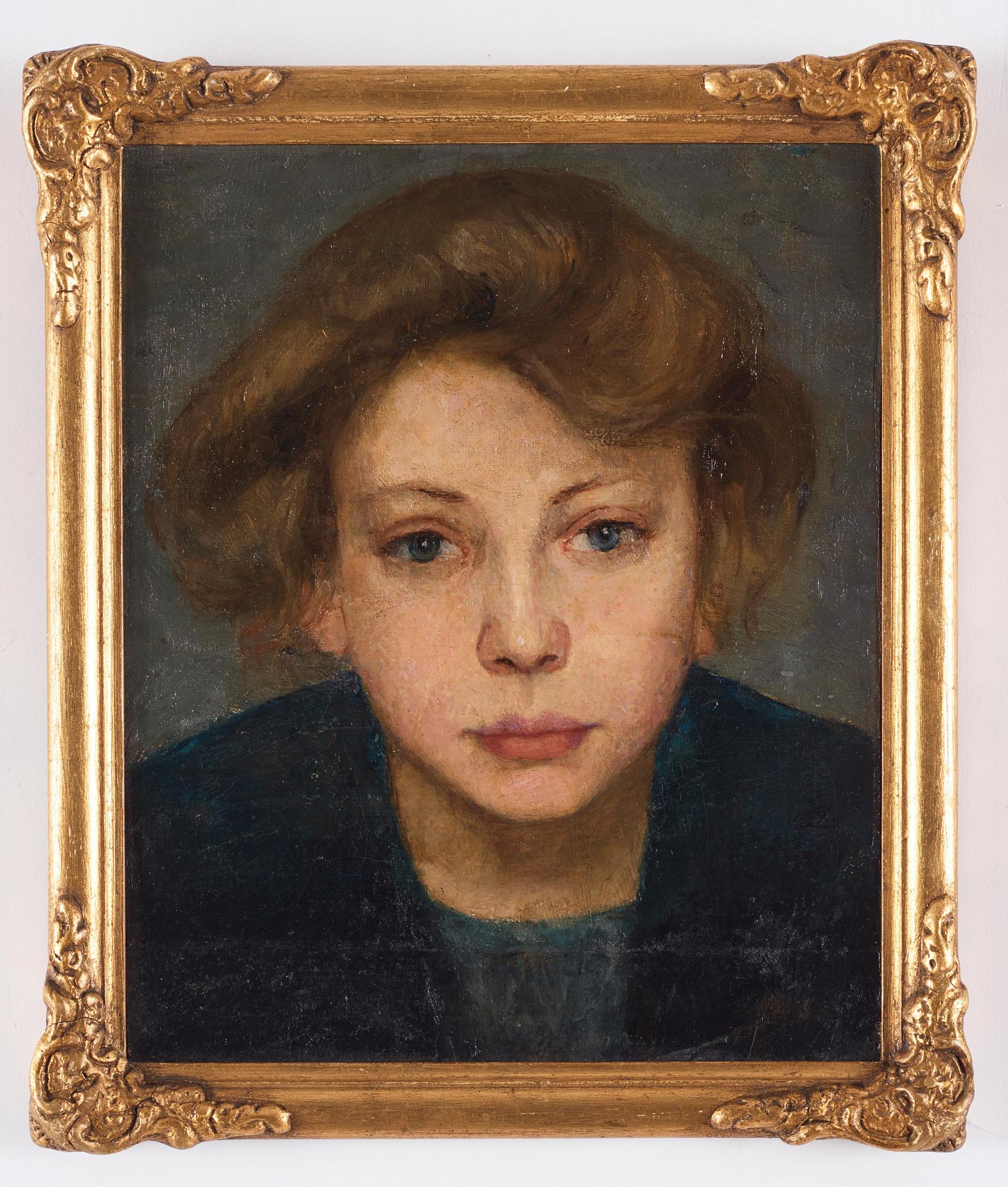 Ester Ellqvist-Bauer, Portrait of the artist Stina Tirén.