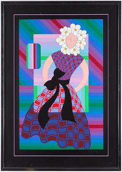 VICTOR VASARELY, silkscreen, signed HC XXVI/XXXV.