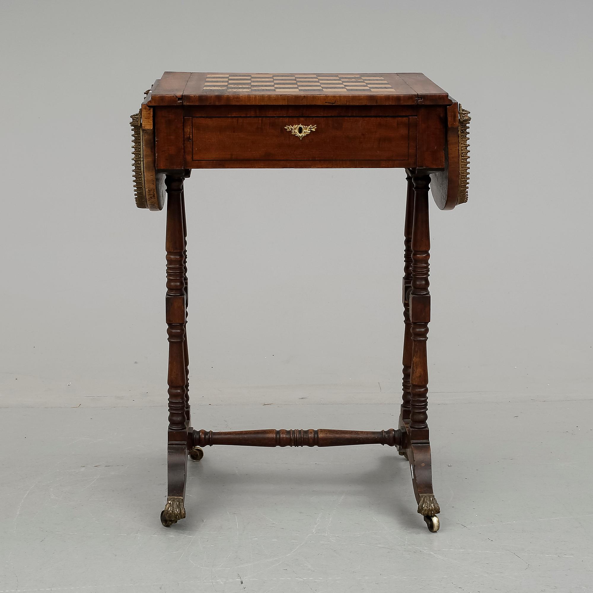 SPELBORD, 1800-talets andra hälft.