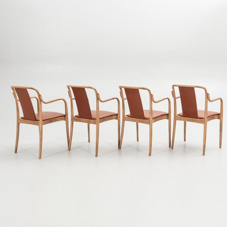Jack Ränge, karmstolar, 4 st, så kallad Kaiser Vintage, Gemla.