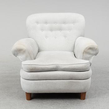 JOSEF FRANK, a model 568 easy chair from Svenskt Tenn.