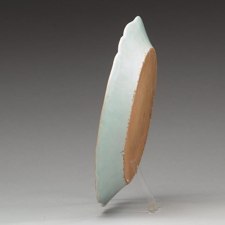 FAT, kompaniporslin. Qingdynastin, Qianlong (1736-95).