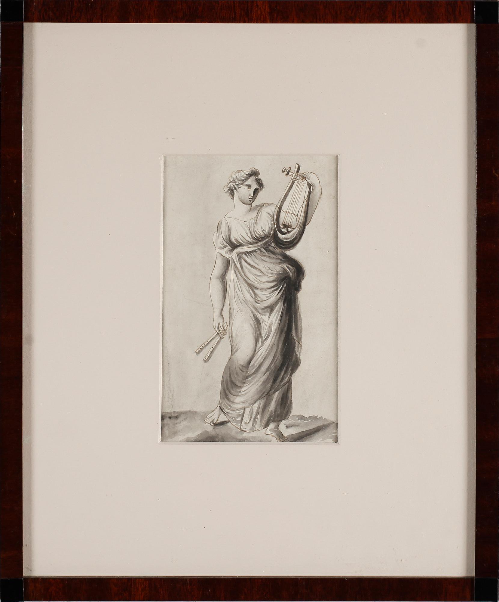 OIDENTIFIERAD KONSTNÄR, 3 st, laveringar, 1800-talets första hälft.